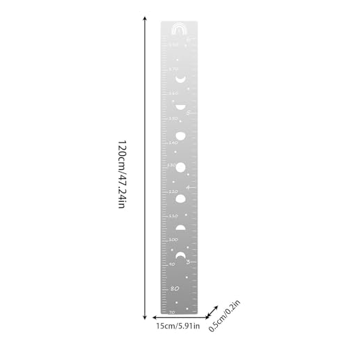 Tableau de croissance pour mur cadeau de naissance mixte bois
