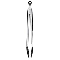 OXO Good Grips Tongs Nylon Head Stainless Steel Tongs, 12-Inch / 30 cm