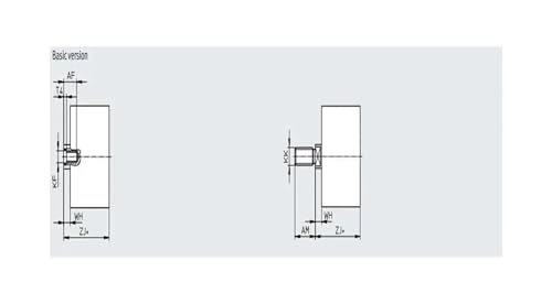 Cilindro compacto ADVU de 20mm de diámetro y carrera regulable para aire comprimido 4