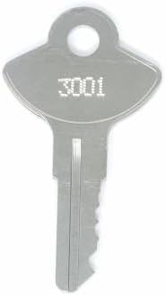 Craftsman 3021 Replacement Toolbox Key: 2 Keys