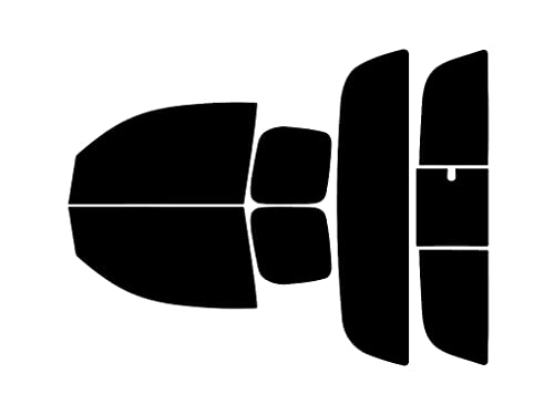 Rvinyl Window Tint Kit Compatible with Toyota Tacoma 2005-2015 (2 Door Extended Cab) - Complete Precut Kit - 5%