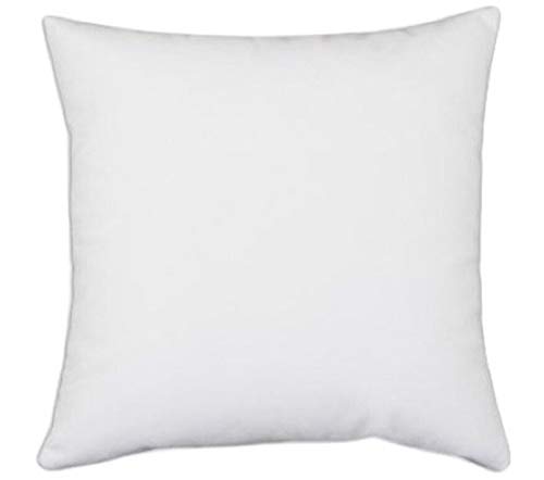 UDNAG White Polyester '| tree hugger' Pillow Cover [16 Inch X 16 Inch]
