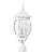 NUVO Lighting 60/897 Traditional Three Light Post Mount from Central Park collection in White finish