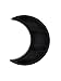 Crescent Moon Wooden Shelf (4/8)