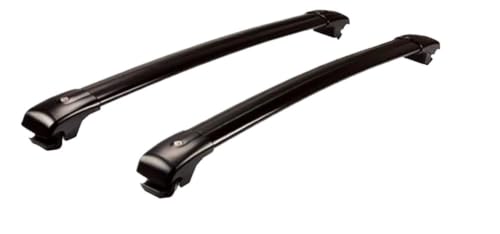 Barras de techo para Chevrolet Tracker 2019-2025 portaequipajes negro