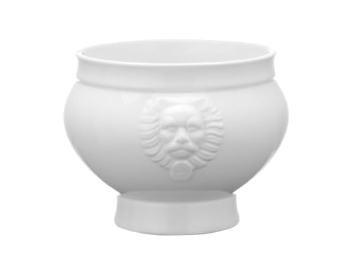 Bol pour petit-déjeuner et soupes chaudes, grand contenant en porcelaine de 2L