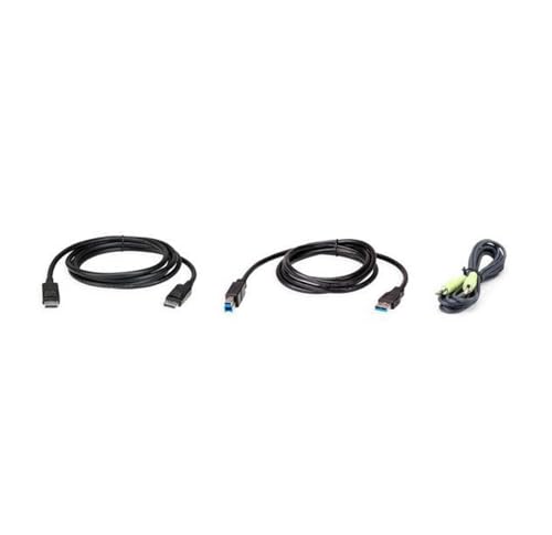 Cable KVM DisplayPort ATEN W126625978 para evitar interferencias de pantalla