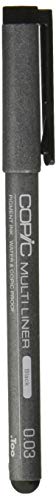 Copic Markers Multiliner 0.03 Black Pigment Based Ink