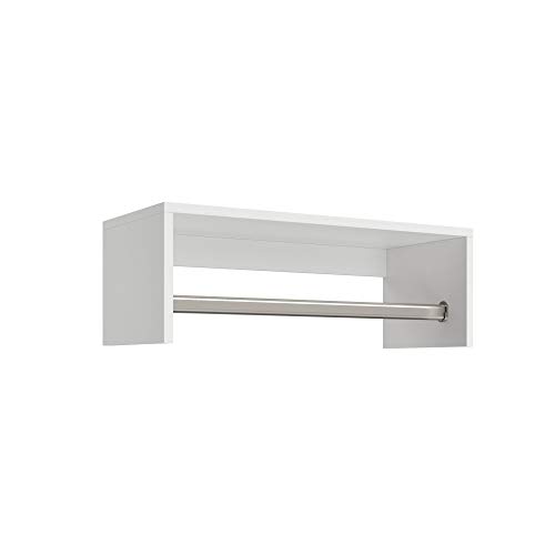 Cabideiro de Parede Arara p/Roupas Branco