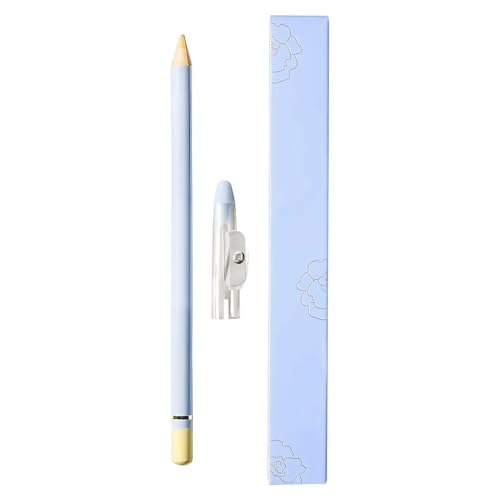 Bâton anti-cernes à sourcils – Crayon de maquillage pour finition | Construction en bois avec taille-crayon, 13 g hydratant longue tenue, idéal pour les femmes, les mères, les fêtes, les spectacles