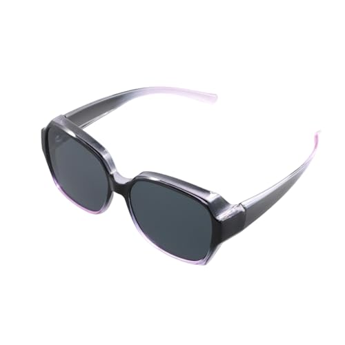 Lunettes de soleil polarisées pliables UV400 homme femme noir violet