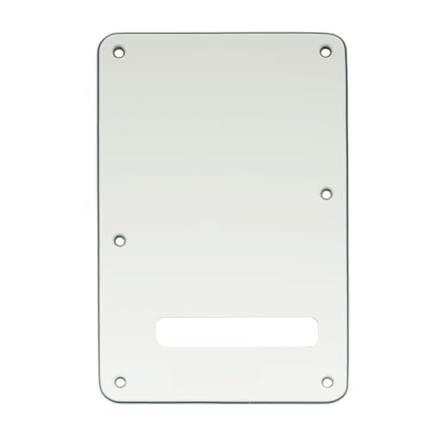 Musiclily 3Ply Strat Back Plate Tremolo Cavity Cover Backplate for Fender US/Mexico Made Standard ST Strat Stratocaster Modern Style Electric Guitar,Aged White