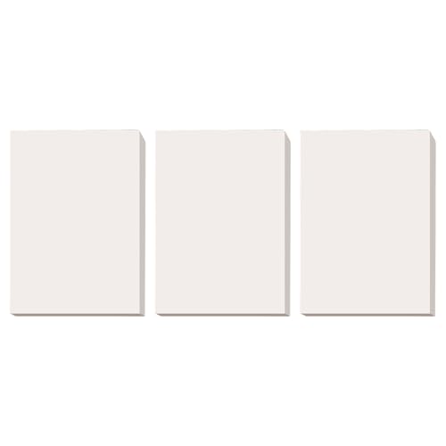 3 個の計算パッド裏地付きライティングセット原稿用紙グラフ空白ノートジャーナル原稿用紙グラフ計算正方形ライティングパッド家庭用