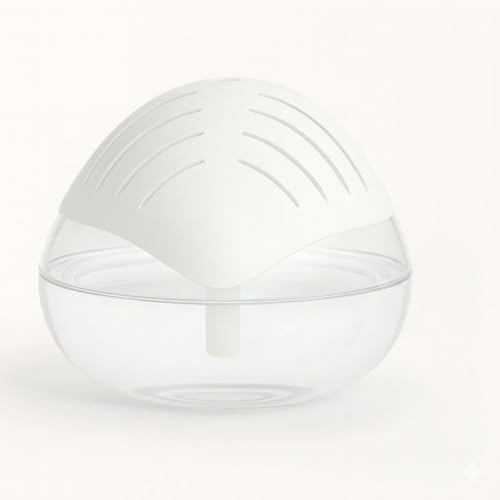 Image of Aroma Diffuser & Air Humidifier | 500 ml Water Tank | Cool Mist Humidifier for Home, Spa, Meditation, Office | White