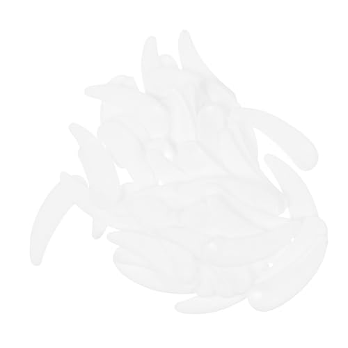 BESTYASH 100 pièces Cuillères Plastique Cosmétique Spatules pour Visage et Crème Accessoires Pratiques pour Application