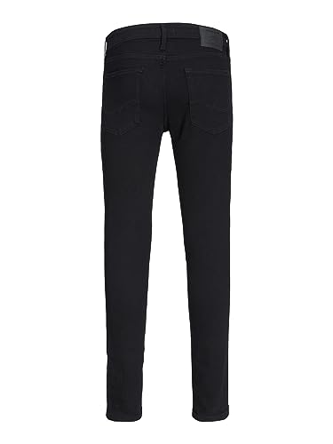 Jack & Jones Mens Liam Skinny Stretch Jeans Black Size 32 Length 34 (Us)3