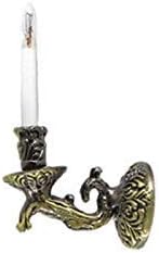 Melody Jane Dollhouse Antique Brass Tudor Wall Light 12V Miniature Electric Lighting