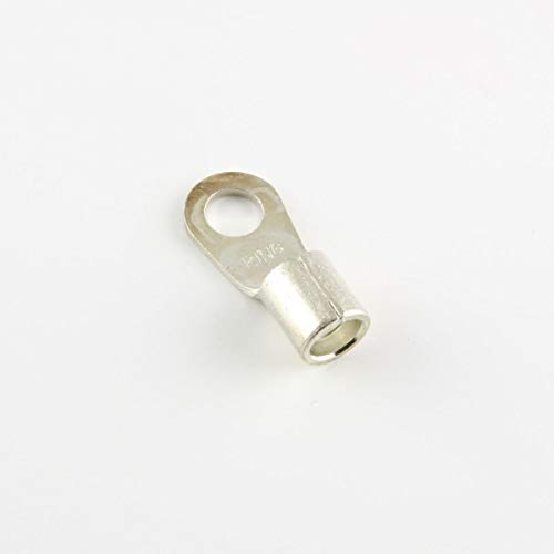 6 Ga. Ring Terminals, 1/4