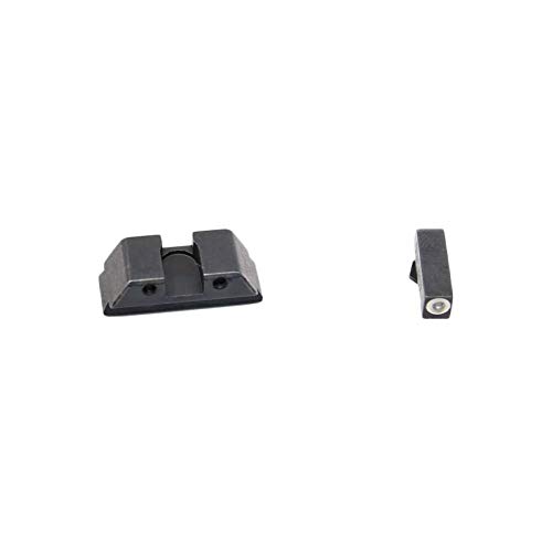 Ameriglo Gl-433 Hackathorn Sight Set For Glock , Black #TOP1