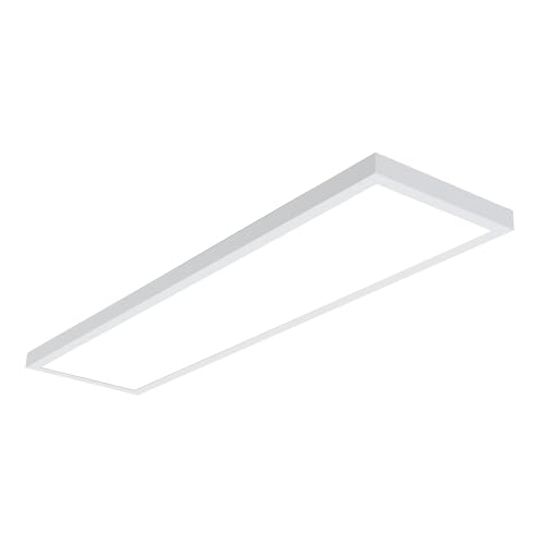 Metalux MMS Multi-Mount 1x4 LED Panel Ceiling Light with 3 CCT and Lumen Select, 0-10V Dimming, Surface Mount, Recessed, Suspended, Wall Mount, 90 CRI - 14MMS-L3C3-UNV by Metalux - Used condition - US$45.65