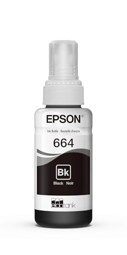 Epson T664120 EcoTank Black Ink Bottle