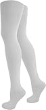 normani 3 Paar Baumwoll Overknees Uni-Basic Farbe Weiß
