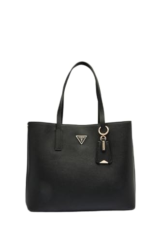 GUESS Meridian II Girlfriend Tote Black GUESS Meridian II Girlfriend Tote Black