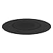 Turntable Platter Mat Black Rubber Silicone Design for Universal to All LP Vinyl Record Players