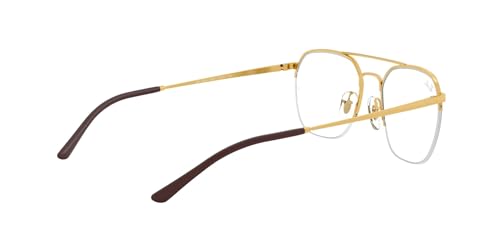 Image of Ray-Ban Unisex Clear Lens Square Frames - 0RX6444