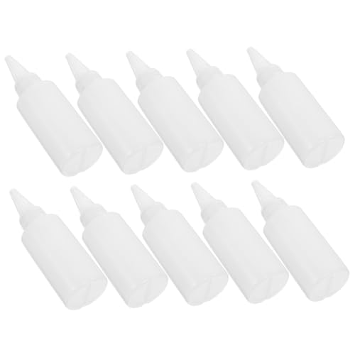 HOODANCOS Bottiglie Vuote in Plastica Dispenser di Pigmenti Leggere per Colla Vernice E Solventi