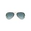 Frame Colour: Shiny Gold, Lenses: Blue