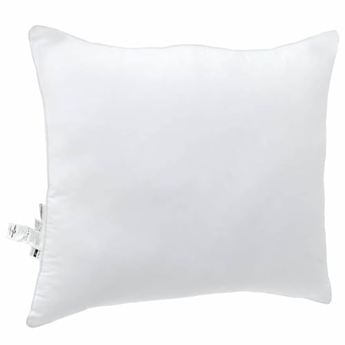 Coussin de lit lavable en machine grand format blanc pour adulte