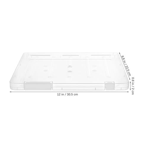 Boîtes de rangement plastique pour documents pour stopper le désordre du bureau - 3