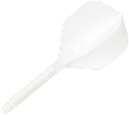 Miniatura 4 de LSTYLE Ejes de dardos L-Shaft Silent - Tallos de dardos de nylon giratorios - Blanco 130 (extra corto)