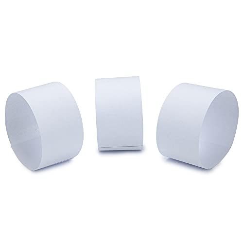 L Liked Money Band Bundles Self Sealing Currency Straps For Bill Wrappers (Blank White - 1000 Pcs) #TOP5