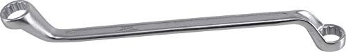BGS doppio anello chiave, 75 ° offset, 17 x 19 mm