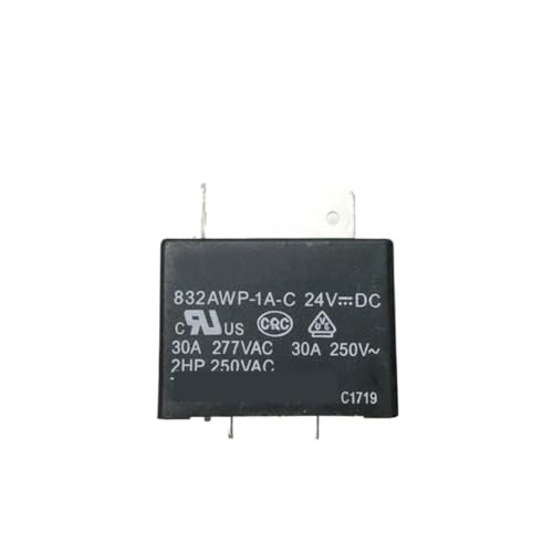 Relé 30A 832AWP-1A-C 24VCC de 4 pines para control de alta potencia 2