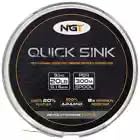NGT Quick Sink Braid Carp Fishing Line Moss Green 20-25lb - Large 300m Spool (20lb)