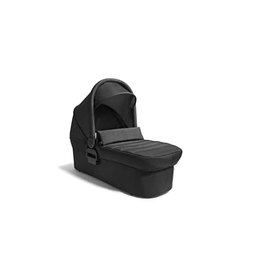 BABY JOGGER Faltbare Babywanne, für City Mini 2 Double & City Mini GT2 Doppel-Kinderwagen, opulentes Schwarz