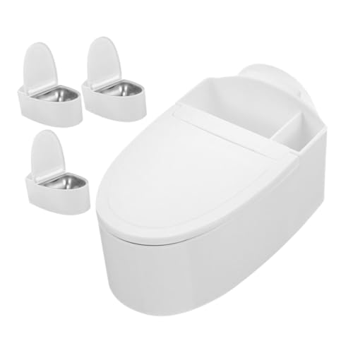 Alipis Cenicero De Pared Para Baño 4 Pcs Diseño Creativo Tapa Resistente Al Viento Decoración Hogar