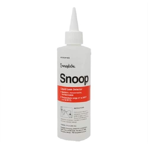 Chicago Fluid System Technologies Snoop Leak Detecting Solution MS-SNOOP-8OZ Leak Detector Nuclear