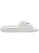 Calvin Klein Women's Arin Slide Sandal, White 140, 10