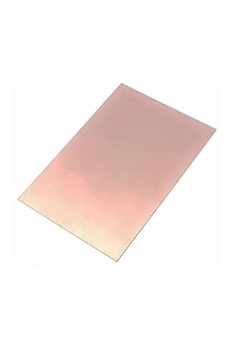 Deneme Kartı — Alkatronik 7x10 cm Tek Yüz Bakır Plaket Pcb Elektronik Baskı Devre Prototip Test Deney Fr4 Levha