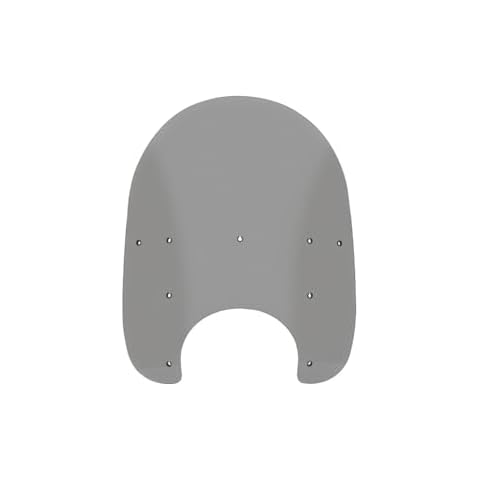 Memphis Shades MEP63212 Replacement Plastic for OEM Windshields - 19in. - Dark Black Smoke Cover