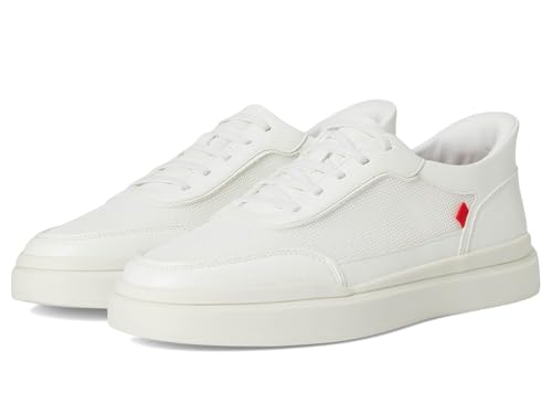 Marc Joseph New York Mens Hudson Street Sneaker (Hands Free Technology) White 10 Medium