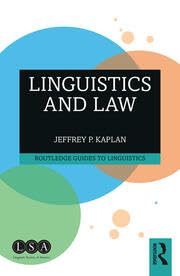 Buy Linguistics and Law — BookShops.in