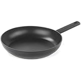 Mopita Black Code NonStick Forged Aluminum 32 cm / 12.6 Inch Fry Pan, Made In Italy