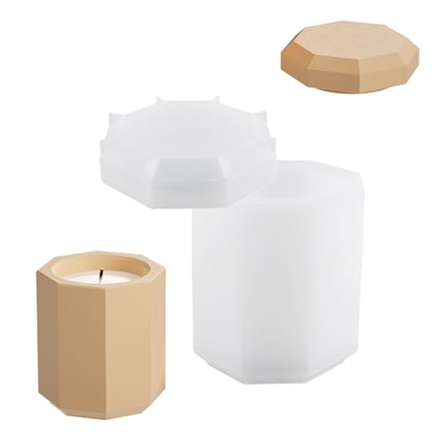 Molde de silicona para velas, reutilizable, multiusos para hacer velas, decoración del hogar, manualidades