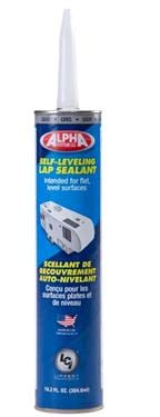 Alpha Systems 862147, N1021 High Solids Low V.O.C. Self-Leveling Sealant-11 oz, Gray (Qty 2)