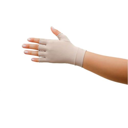 Luva de Proteção Solar Curta FPU 50+ (Bege, G)